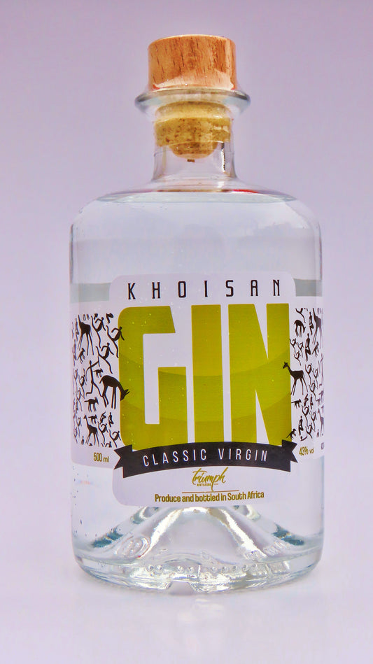 Khoisan Gin Classic Virgin 500ml ,43% Vol