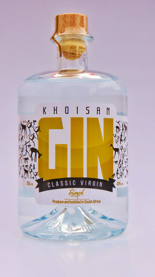 Khoisan Gin Classic Virgin: 750 ml 43% Vol