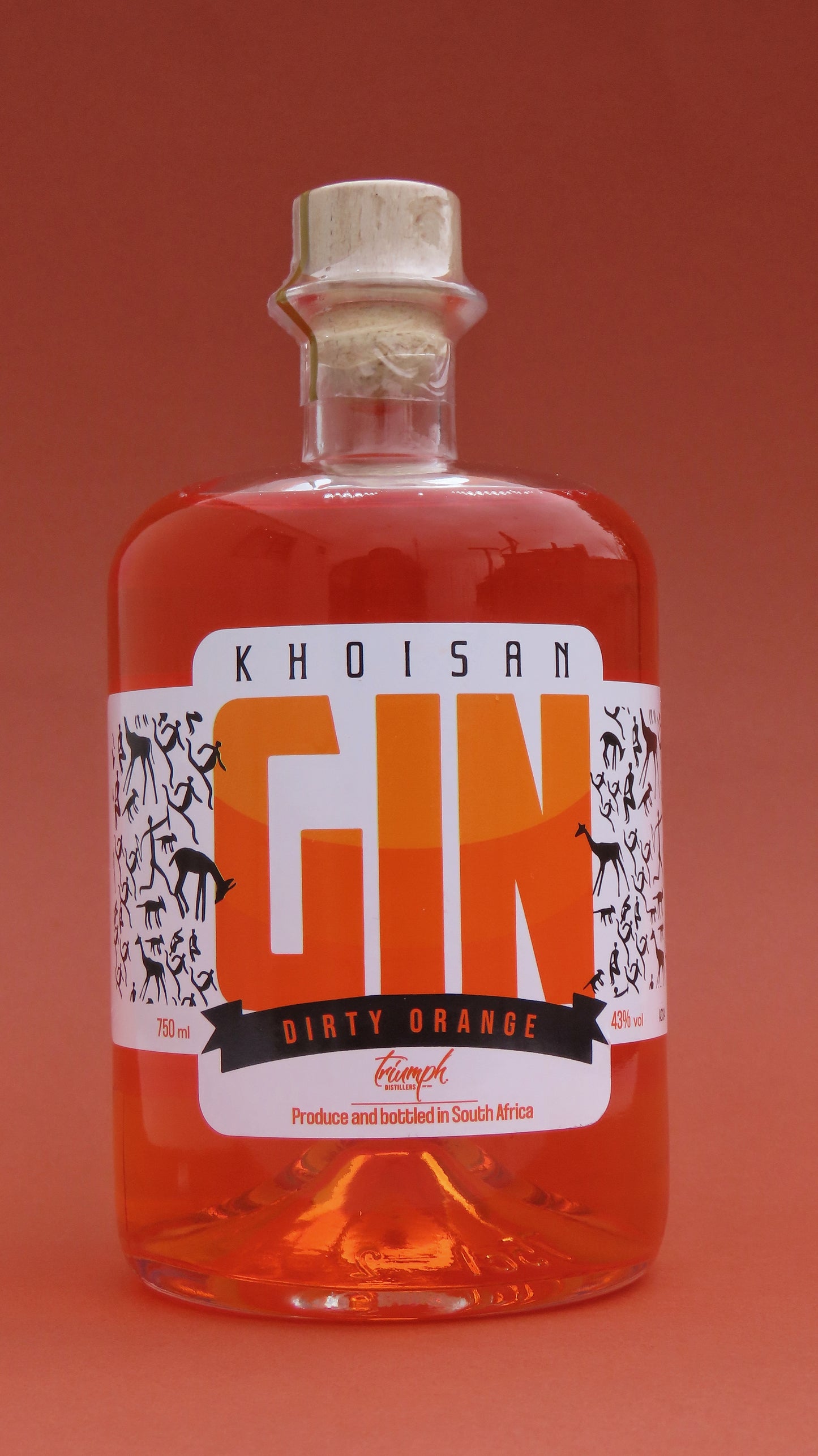 Khoisan Gin Dirty Orange :750 ml 43% vol