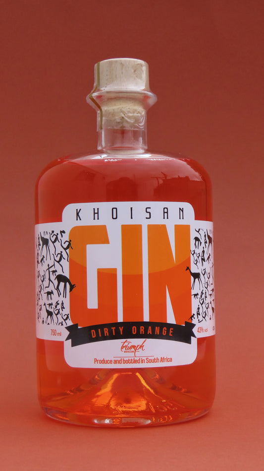 Khoisan Gin Dirty Orange :750 ml 43% vol