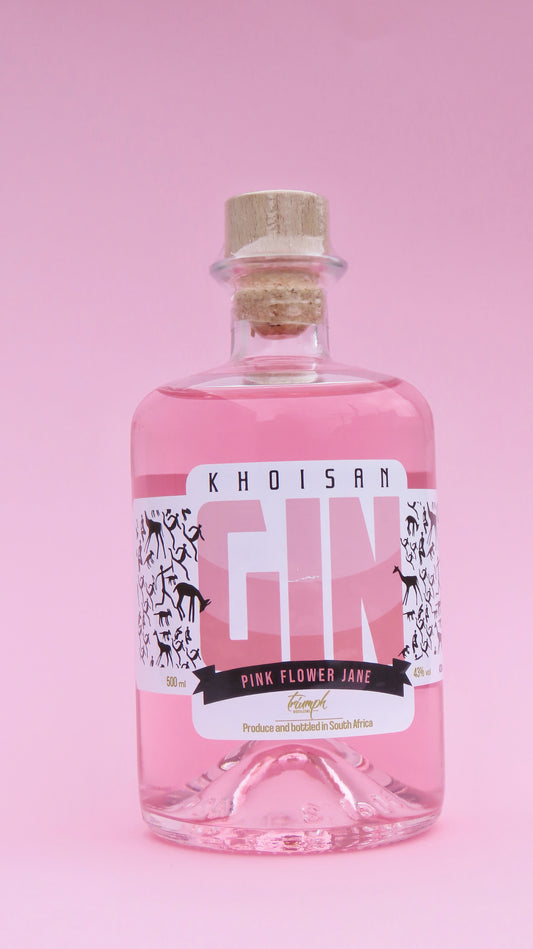 Khoisan Pink Flower Jane 500 ml 43% Vol